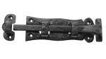 Black Antique Straight Bolt (125mm)